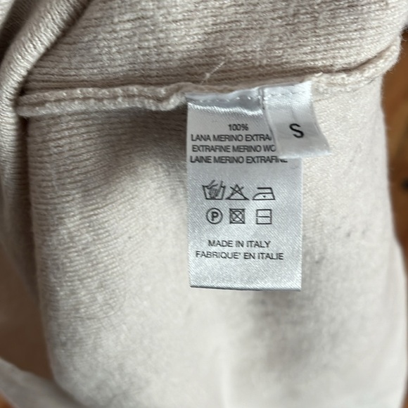 ROBERTO COLLINA bell sleeve merino wool sweater size small - Picture 4 of 5